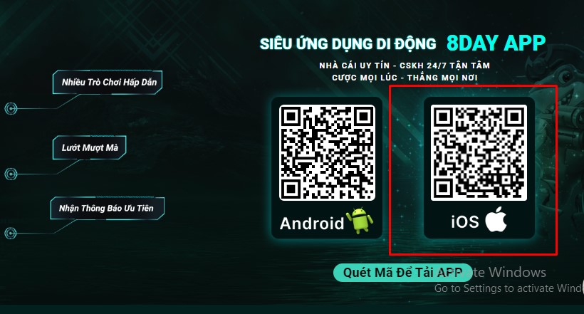 Tải App 8day - Nền Tảng Giải Trí Trực Tuyến Hàng Đầu Châu Á